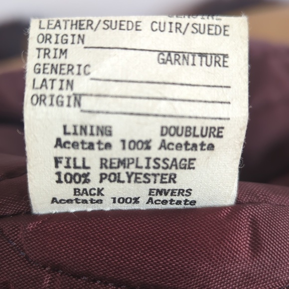 Vintage 70s Tan Leather Belted Coat Brown Faux Fur Trim | Boho Glam Statement - Picture 16 of 16